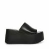 SteveMadden CHRISTA BLACK LEATHER -Steve Madden | Official Store STEVEMADDEN SHOES CHRISTA BLACK SIDE