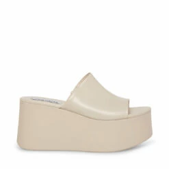 SteveMadden CHRISTA BONE LEATHER -Steve Madden | Official Store STEVEMADDEN SHOES CHRISTA BONE LEATHER SIDE 1 2