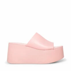 SteveMadden CHRISTA BLACK LEATHER -Steve Madden | Official Store STEVEMADDEN SHOES CHRISTA PINK SIDE