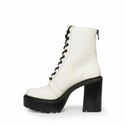 SteveMadden CORE WHITE LEATHER -Steve Madden | Official Store STEVEMADDEN SHOES CORE WHITE LEATHER INSIDE