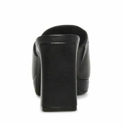 SteveMadden DEDICATE BLACK LEATHER 14 SteveMadden DEDICATE BLACK LEATHER -Steve Madden | Official Store STEVEMADDEN SHOES DEDICATE BLACK BACK