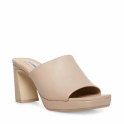SteveMadden DEDICATE TAUPE LEATHER -Steve Madden | Official Store STEVEMADDEN SHOES DEDICATE TAUPE
