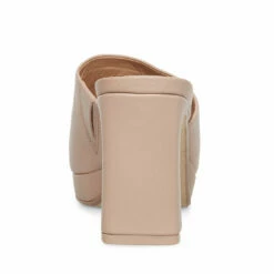 SteveMadden DEDICATE TAUPE LEATHER -Steve Madden | Official Store STEVEMADDEN SHOES DEDICATE TAUPE BACK