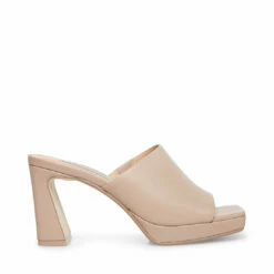 SteveMadden DEDICATE BLUSH LEATHER 17 SteveMadden DEDICATE BLUSH LEATHER -Steve Madden | Official Store STEVEMADDEN SHOES DEDICATE TAUPE SIDE 1