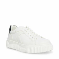 SteveMadden DILLYN WHITE BLACK -Steve Madden | Official Store STEVEMADDEN SHOES DILLYN WHITE BLACK