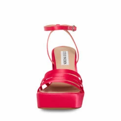 SteveMadden DISCO PINK SATIN -Steve Madden | Official Store STEVEMADDEN SHOES DISCO PINK SATIN FRONT