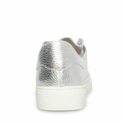 SteveMadden DOREY SILVER LEATHER -Steve Madden | Official Store STEVEMADDEN SHOES DOREY SILVER LEATHER BACK