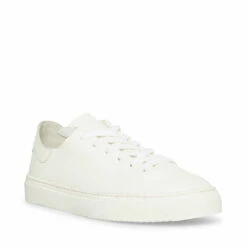 SteveMadden DOREY WHITE LEATHER -Steve Madden | Official Store STEVEMADDEN SHOES DOREY WHITE LEATHER