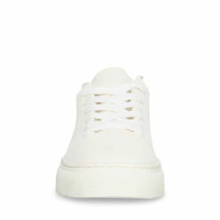 SteveMadden DOREY WHITE LEATHER -Steve Madden | Official Store STEVEMADDEN SHOES DOREY WHITE LEATHER FRONT