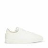 SteveMadden DOREY WHITE LEATHER -Steve Madden | Official Store STEVEMADDEN SHOES DOREY WHITE LEATHER SIDE