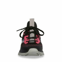 SteveMadden DRIBBLE BLACK MULTI -Steve Madden | Official Store STEVEMADDEN SHOES DRIBBLE BLACK MULTI FRONT