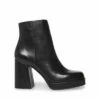 SteveMadden EDSEL BLACK LEATHER -Steve Madden | Official Store STEVEMADDEN SHOES EDSEL BLACK SIDE 1