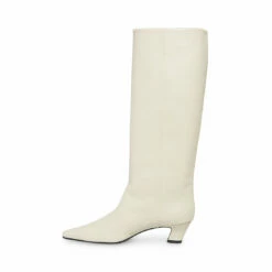 SteveMadden EMPIRE WHITE LEATHER -Steve Madden | Official Store STEVEMADDEN SHOES EMPIRE WHITE LEATHER INSIDE