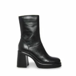 SteveMadden FANTSIE BLACK LEATHER