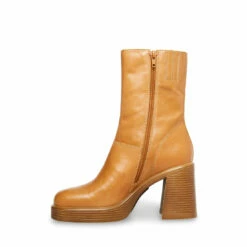 SteveMadden FANTSIE TAN LEATHER -Steve Madden | Official Store STEVEMADDEN SHOES FANTSIE TAN LEATHER INSIDE