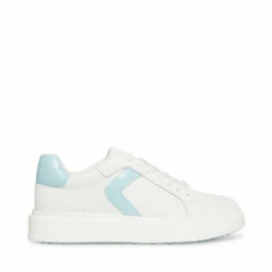 STEVEMADDEN FORE WHITE/CAMEL -Steve Madden | Official Store STEVEMADDEN SHOES FORE WHITE BLUE SIDE 1