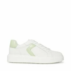 STEVEMADDEN FORE WHITE/CAMEL -Steve Madden | Official Store STEVEMADDEN SHOES FORE WHITE GREEN SIDE preview maxWidth 2000 maxHeight 2000 1