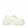 SteveMadden HELGA WHITE LEATHER -Steve Madden | Official Store STEVEMADDEN SHOES HELGA WHITE LEATHER SIDE 1