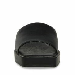 STEVEMADDEN IMARA BLACK LEATHER -Steve Madden | Official Store STEVEMADDEN SHOES IMARA BLACK LEATHER FRONT 1