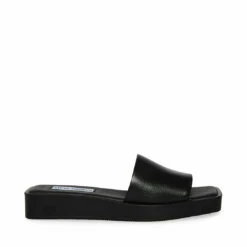 STEVEMADDEN IMARA BLACK LEATHER -Steve Madden | Official Store STEVEMADDEN SHOES IMARA BLACK LEATHER SIDE 1 1