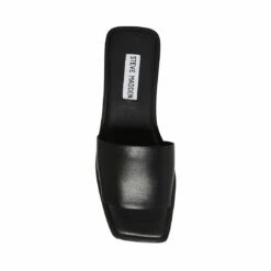 STEVEMADDEN IMARA BLACK LEATHER -Steve Madden | Official Store STEVEMADDEN SHOES IMARA BLACK LEATHER TOP