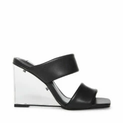 SteveMadden ISA CLEAR -Steve Madden | Official Store STEVEMADDEN SHOES ISA BLACK SIDE 1