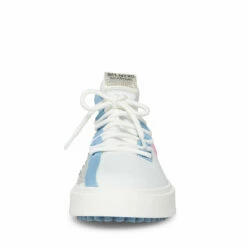 STEVEMADDEN JENA WHITE MULTI -Steve Madden | Official Store STEVEMADDEN SHOES JENA WHITE BLUE FRONT