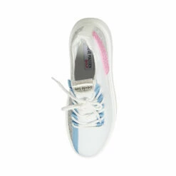 STEVEMADDEN JENA WHITE MULTI -Steve Madden | Official Store STEVEMADDEN SHOES JENA WHITE BLUE TOP