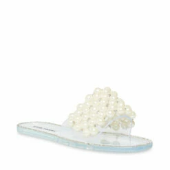 SteveMadden JULIET CLEAR -Steve Madden | Official Store STEVEMADDEN SHOES JULIET CLEAR WITH PEARLS
