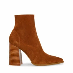 SteveMadden JULINA CHESTNUT SUEDE -Steve Madden | Official Store STEVEMADDEN SHOES JULINA CHESTNUT SUEDE SIDE 1