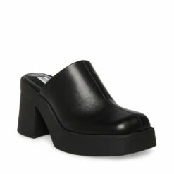 SteveMadden KAM BLACK LEATHER 10 SteveMadden KAM BLACK LEATHER -Steve Madden | Official Store STEVEMADDEN SHOES KAM BLACK LEATHER