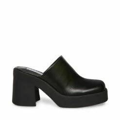 SteveMadden KAM BLACK LEATHER 14 SteveMadden KAM BLACK LEATHER -Steve Madden | Official Store STEVEMADDEN SHOES KAM BLACK LEATHER SIDE 1