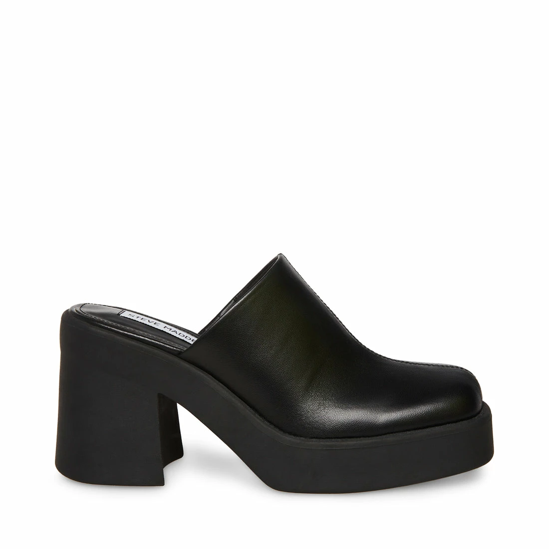 SteveMadden KAM BLACK LEATHER 8 SteveMadden KAM BLACK LEATHER - Image 6