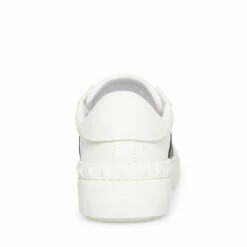 SteveMadden KEATON WHITE BLACK -Steve Madden | Official Store STEVEMADDEN SHOES KEATON WHITE BLACK BACK