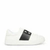 SteveMadden KEATON WHITE BLACK -Steve Madden | Official Store STEVEMADDEN SHOES KEATON WHITE BLACK SIDE 1