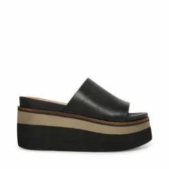 SteveMadden KING BONE LEATHER -Steve Madden | Official Store STEVEMADDEN SHOES KING BLACK SIDE 2