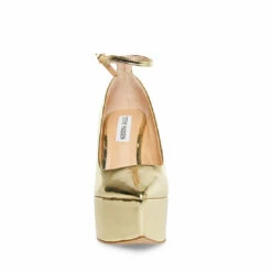 SteveMadden LADONNA GOLD -Steve Madden | Official Store STEVEMADDEN SHOES LADONNA GOLD PATENT FRONT