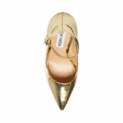 SteveMadden LADONNA GOLD -Steve Madden | Official Store STEVEMADDEN SHOES LADONNA GOLD PATENT TOP