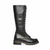 SteveMadden LAKEWOOD BLACK LEATHER -Steve Madden | Official Store STEVEMADDEN SHOES LAKEWOOD BLACK LEATHER SIDE
