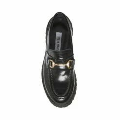 SteveMadden LANDO BLACK LEATHER -Steve Madden | Official Store STEVEMADDEN SHOES LANDO BLACK LEATHER TOP