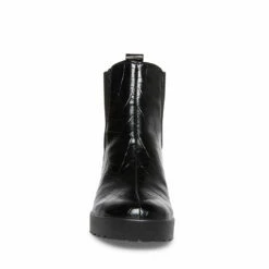 SteveMadden LEHANNA BLACK CROCODILE 11 SteveMadden LEHANNA BLACK CROCODILE -Steve Madden | Official Store STEVEMADDEN SHOES LEHANNA BLACK CROCO FRONT