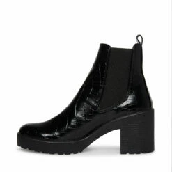SteveMadden LEHANNA BLACK CROCODILE 10 SteveMadden LEHANNA BLACK CROCODILE -Steve Madden | Official Store STEVEMADDEN SHOES LEHANNA BLACK CROCO INSIDE