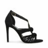 SteveMadden LYDIA BLACK NUBUCK -Steve Madden | Official Store STEVEMADDEN SHOES LYDIA BLACK NUBUCK SIDE 1