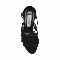 SteveMadden LYDIA BLACK NUBUCK -Steve Madden | Official Store STEVEMADDEN SHOES LYDIA BLACK NUBUCK TOP