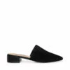 SteveMadden LYRA BLACK SUEDE -Steve Madden | Official Store STEVEMADDEN SHOES LYRA BLACK SUEDE SIDE