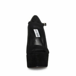 SteveMadden MACIE BLACK SUEDE -Steve Madden | Official Store STEVEMADDEN SHOES MACIE BLACK SUEDE FRONT