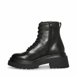 SteveMadden MALVINA BLACK LEATHER -Steve Madden | Official Store STEVEMADDEN SHOES MALVINA BLACK LEATHER INSIDE