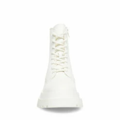 SteveMadden MALVINA WHITE LEATHER -Steve Madden | Official Store STEVEMADDEN SHOES MALVINA WHITE LEATHER FRONT