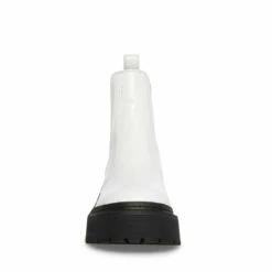 SteveMadden MANZO WHITE PATENT -Steve Madden | Official Store STEVEMADDEN SHOES MANZO WHITE PATENT FRONT