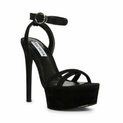 SteveMadden MARCIANA BLACK SUEDE -Steve Madden | Official Store STEVEMADDEN SHOES MARCIANA BLACK SUEDE